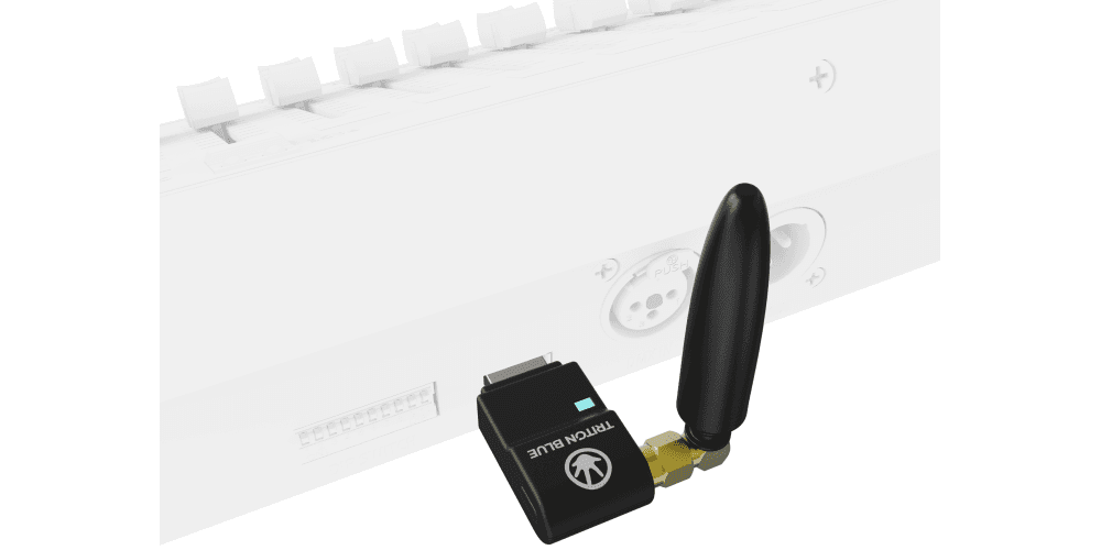Triton Blue ART 512 Antena transmisora o receptora de señal DMX con conector USB Antena transmisora o receptora de señal DMX con co