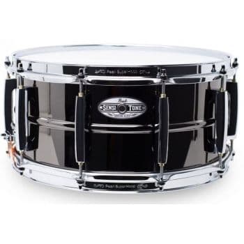 Pearl caja 14 x 6,5 sensitone brass black chrome caja batería