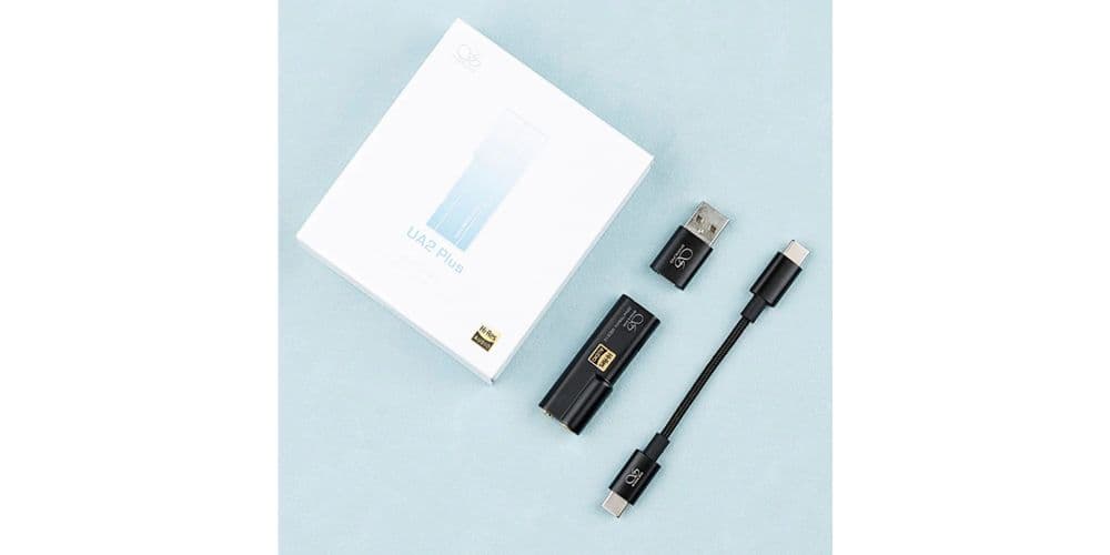 Shanling UA2 Plus Negro Amplificador DAC Portatil de Auriculares UA2 Plus Negro