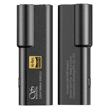 Shanling UA2 Plus Negro Amplificador DAC Portatil de Auriculares UA2 Plus Negro