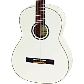 Ortega r121sn wh guitarra clásica family 4/4 sn white