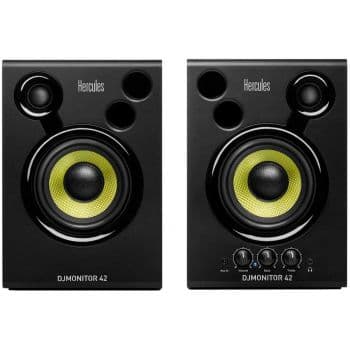 Hercules dj monitor 42 monitores amplificados ( reacondicionado )