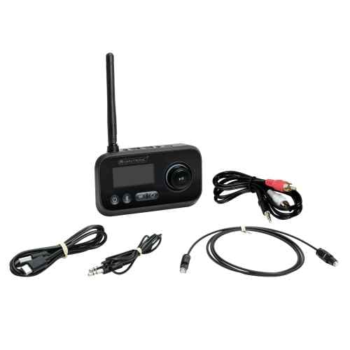 Omnitronic BDT-5.0 Adaptador de Audio Bluetooth 5.0 BDT-5.0