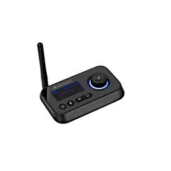 Omnitronic BDT-5.0 Adaptador de Audio Bluetooth 5.0 BDT-5.0