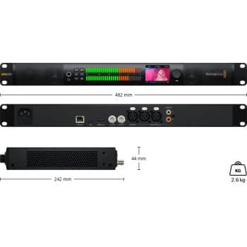 Blackmagic Audio Monitor 12G G3 Blackmagic Audio Monitor 12G G3