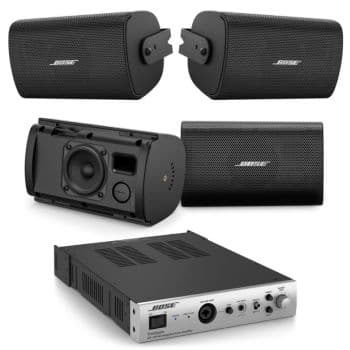 Bose audiopack pro s4 black solucion completa musica ambiente para negocios