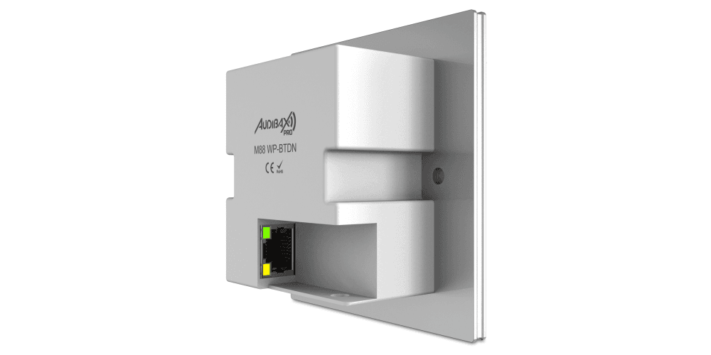 Audibax Pro M88 WP-BTDN Panel de Control Dante Bluetooth M88 WP-BTDN