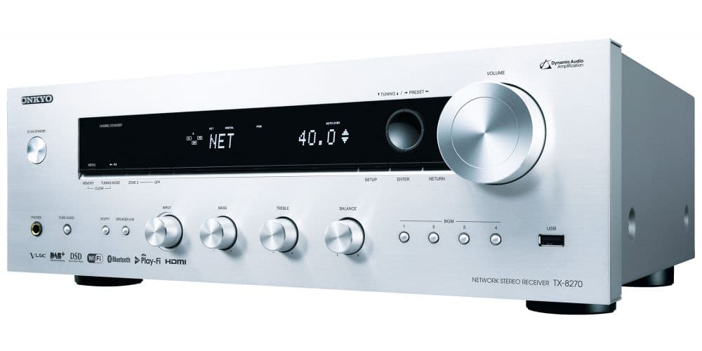 ONKYO TX-8270-S Receptor Stereo Silver TX-8270-S