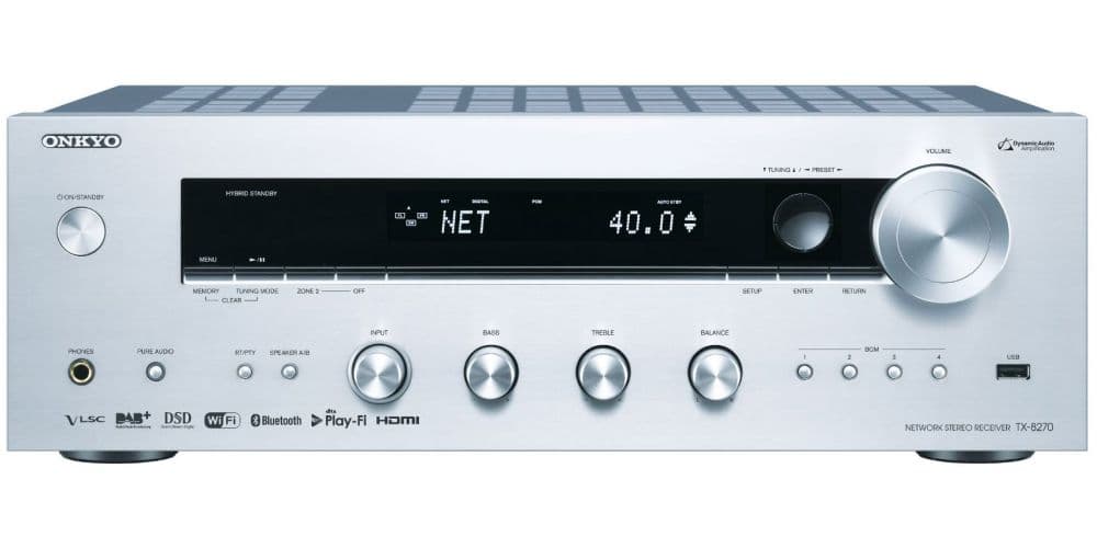ONKYO TX-8270-S Receptor Stereo Silver TX-8270-S