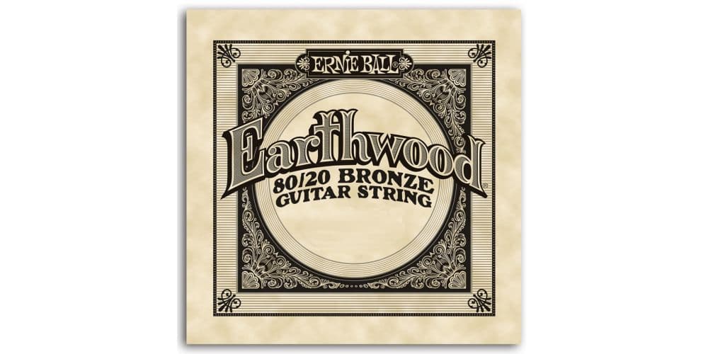 Ernie Ball 1424 Earthwood Bronze Cuerda Para Guitarra Acustica 024 1424