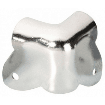 Adam hall hardware 4023 - cantonera plana 2 patas níquel