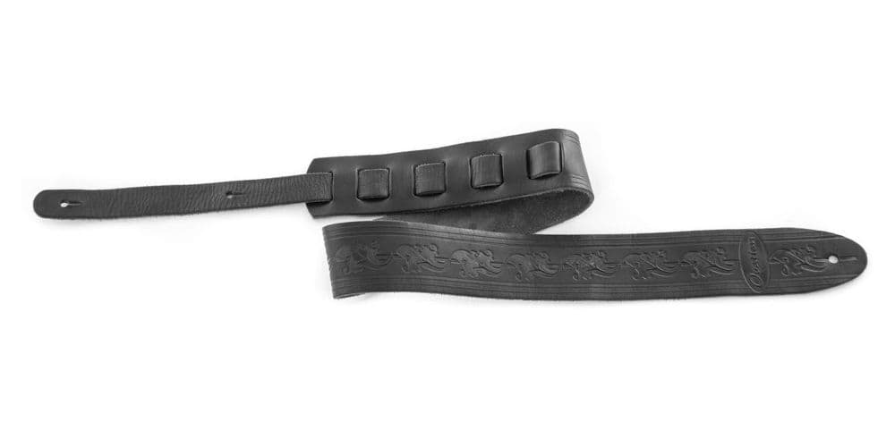 Ovation Correa para Guitarra Piel Premium Negro Piel Premium Negro