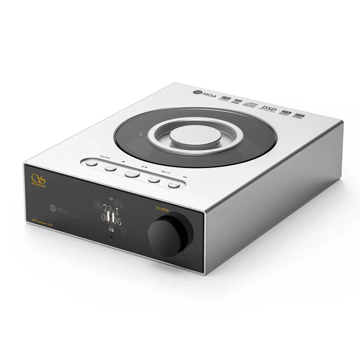 Shanling ET3 Plata Reproductor de CD con salida I2S ET3 Plata
