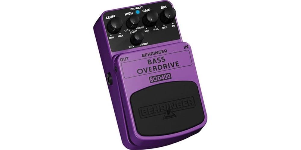 BEHRINGER BOD400 Pedal Bajo Efecto Overdrive Behringer BOD-400 ( REACONDICIONADO ) BOD-400