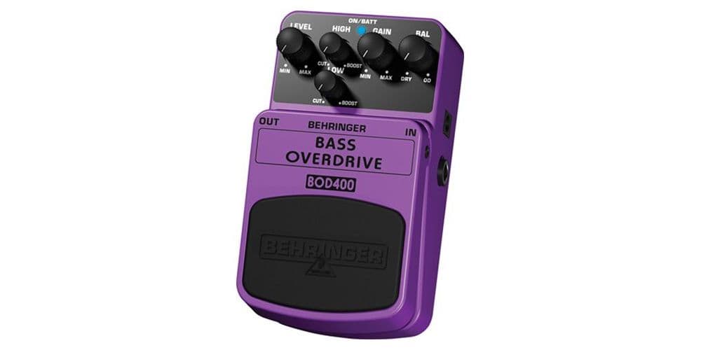 BEHRINGER BOD400 Pedal Bajo Efecto Overdrive Behringer BOD-400 ( REACONDICIONADO ) BOD-400