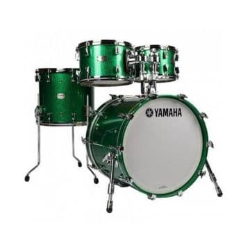 Yamaha amp6f3 jgs absolute hybrid maple jade green sparkle set de cascos para batería