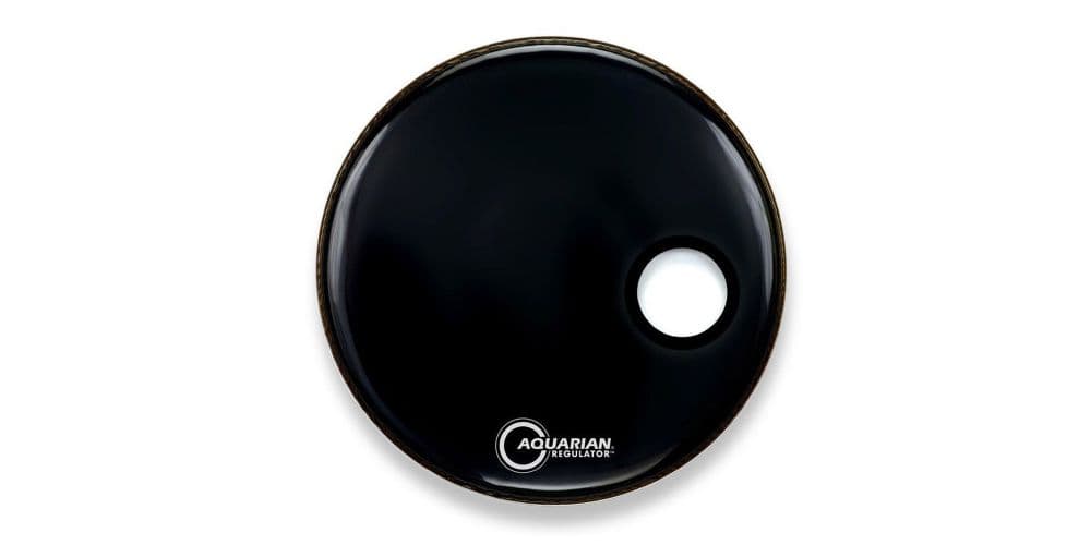Aquarian Drumheads RSM22BK Regulator 22 Pulgadas Parche Bombo RSM22BK Regulator 22 Pulgadas