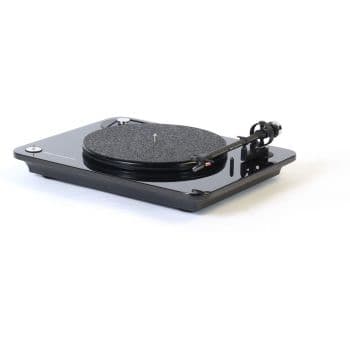 Elipson chroma 400 black giradiscos con capsula mm ortofon om10