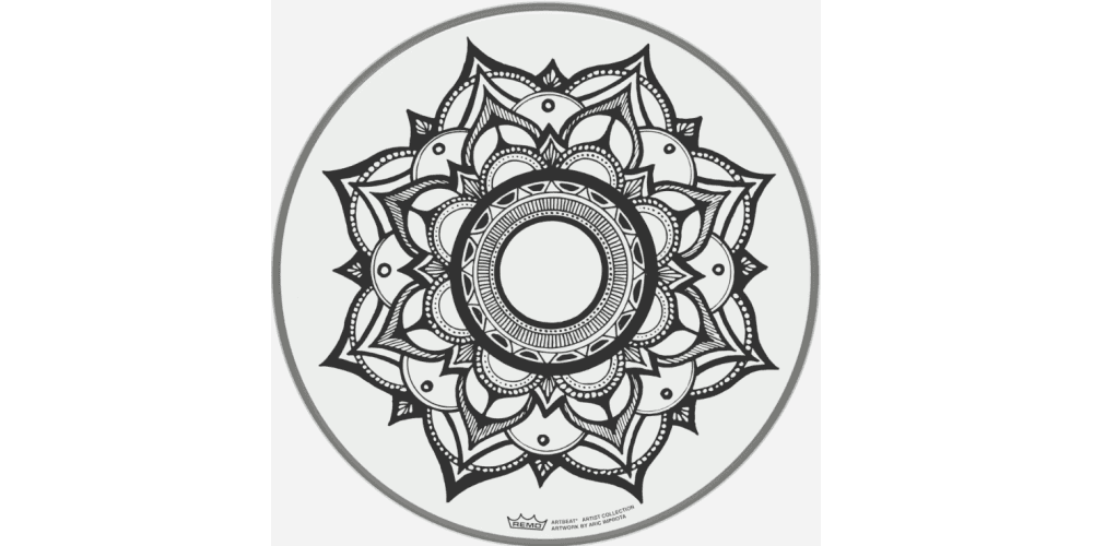 Remo PE-0012-AB-004 Parche Caja 12 Pulgadas 12" PE-0012-AB-004