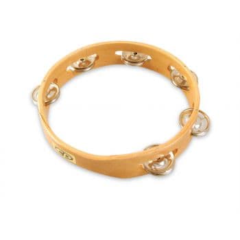 Lp panderetas cp madera 8 pulgadas, una fila, sin parche, cp388