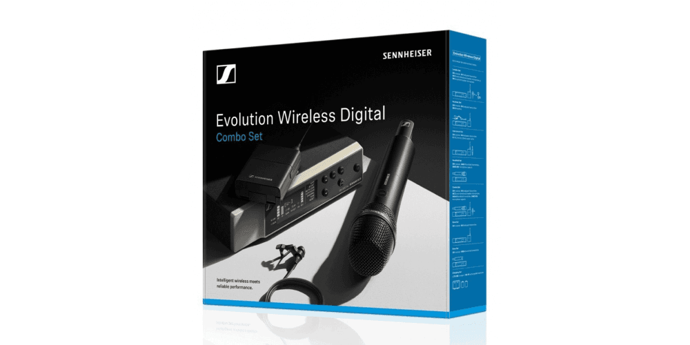 Sennheiser EW-D ME2/835-S R1-6 Micrófono Inalámbrico Digital Mano / Lavalier EW-D ME2/835-S R1-6