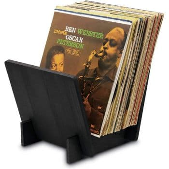 Dynavox ST40 Black Soporte Sobremesa para 40 LP Dynavox ST40 Black Soporte Sobremesa para 40 LP