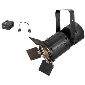 Eurolite set led pfr-50 ww fresnel spot + dmx-interface