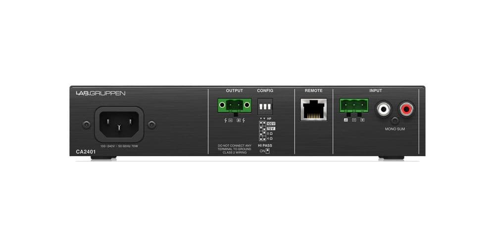 Lab Gruppen CA 2401 Etapa de Potencia CA 2401