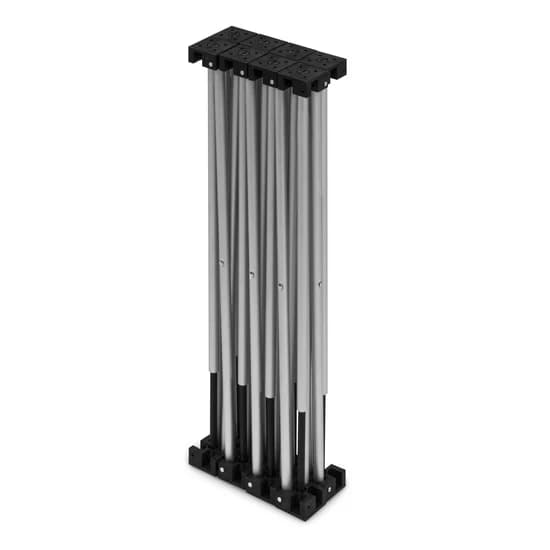 Power Dynamics Step Riser D750 Elevador Escalon escenario 20cm Step Riser Alum. 20cm