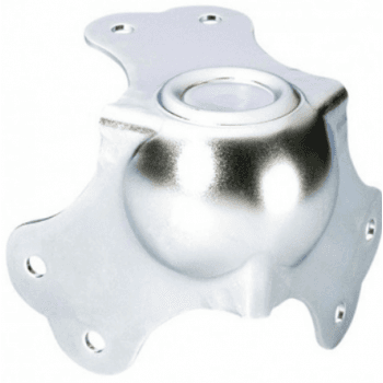 Adam hall hardware 4102 - cantonera de bola grande apilable 3 patas