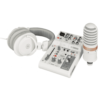 Yamaha ag03mk2w lspk pack para streaming