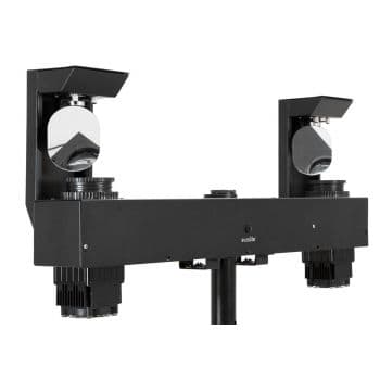 Eurolite led twin scan barra escáner