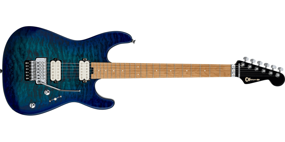 Charvel Pro-Mod Plus San Dimas Style 1 HH FR CMF Chrolire Burst Guitarra Eléctrica Pro-Mod Plus San Dimas Style 1 HH FR CMF Chrolire