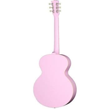 Epiphone Inspired by Gibson J-180 LS Pink Guitarra Acústica Estuche Incluído J-180 LS Pink