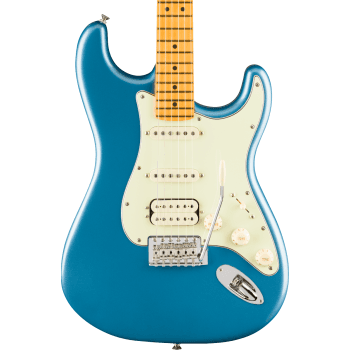 Fender am pro classic strat hss mn fade placid blue guitarra eléctrica