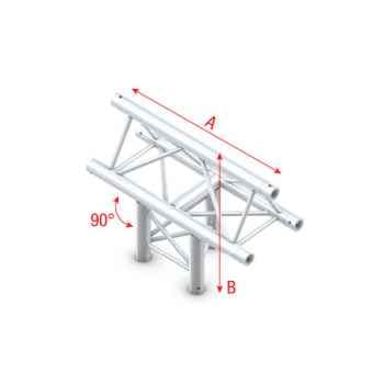 Showtec t-cross vertical 3-way apex up cruce triangular 3 direcciones pt30019