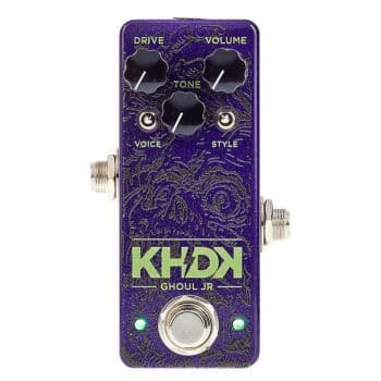 Khdk ghoul screamer jr pedal overdrive para guitarra