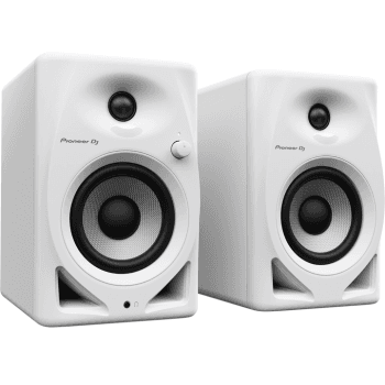 Pioneer dj dm40d white monitores activos pareja