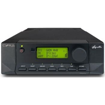 Cyrus phono signature black preamplificador de phono mm/mc