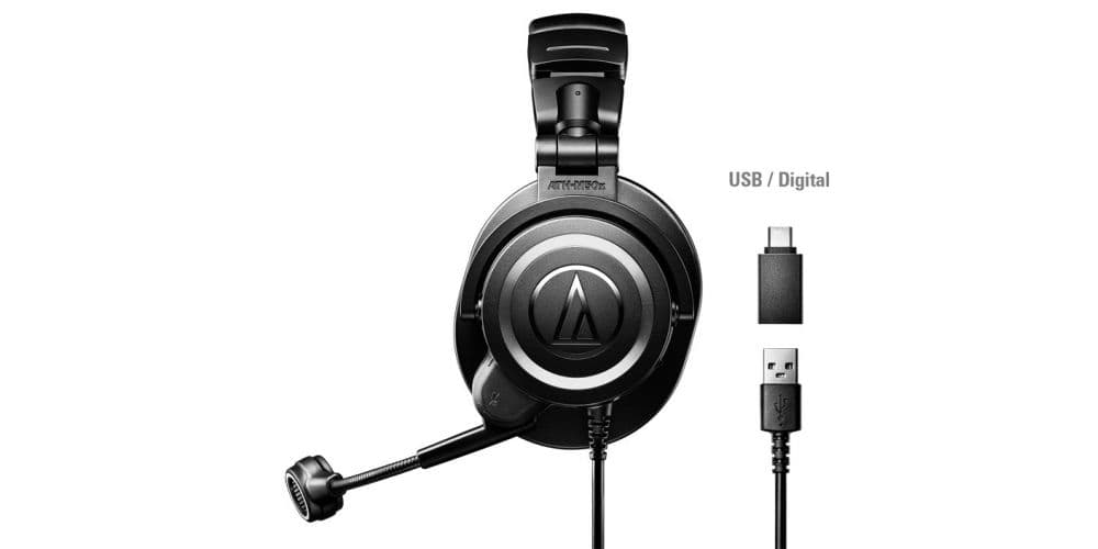 Audio Technica ATH-M50XSTS-USB Auricular para Streamers ATH-M50XSTS-USB