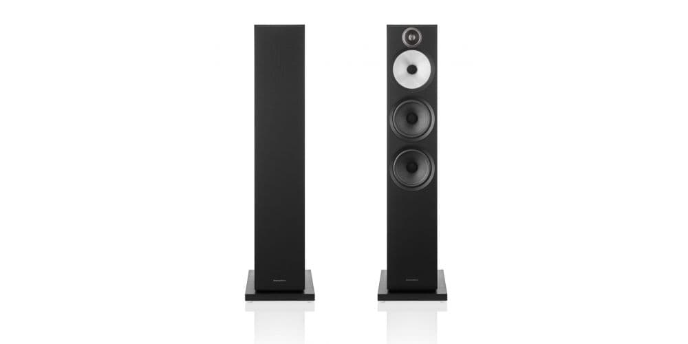 BW 603 S3 Black Altavoces Hifi de Suelo Pareja Negro 603 S3 Black