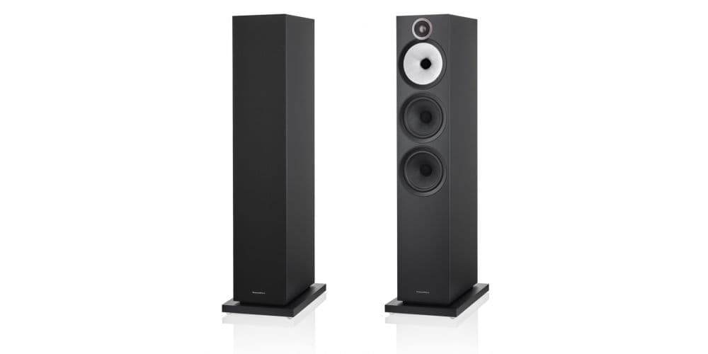 BW 603 S3 Black Altavoces Hifi de Suelo Pareja Negro 603 S3 Black