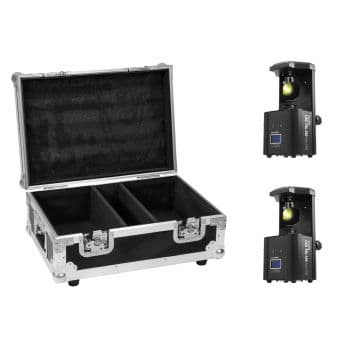Eurolite set 2x led tsl-150 scan cob + case