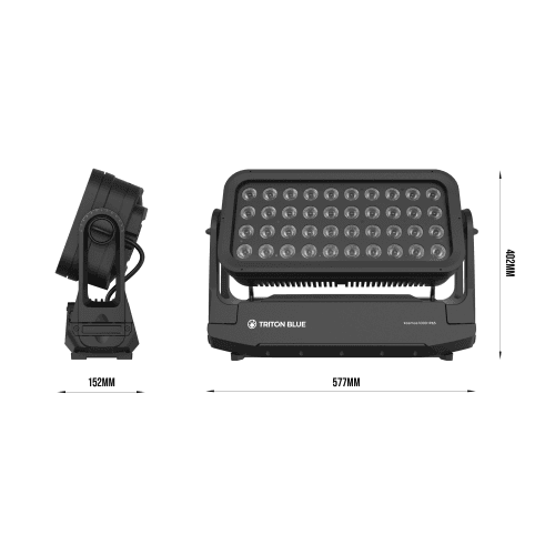 Triton Blue Kosmos 1000 IP65 Washer 1000W RGBW Outdoor Kosmos 1000 IP65