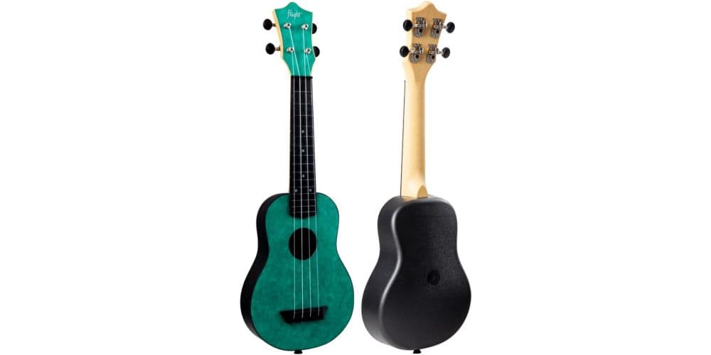 Flight Ukelele Soprano Flight TUS-65 Travel Emerald TUS-65 Travel Emerald