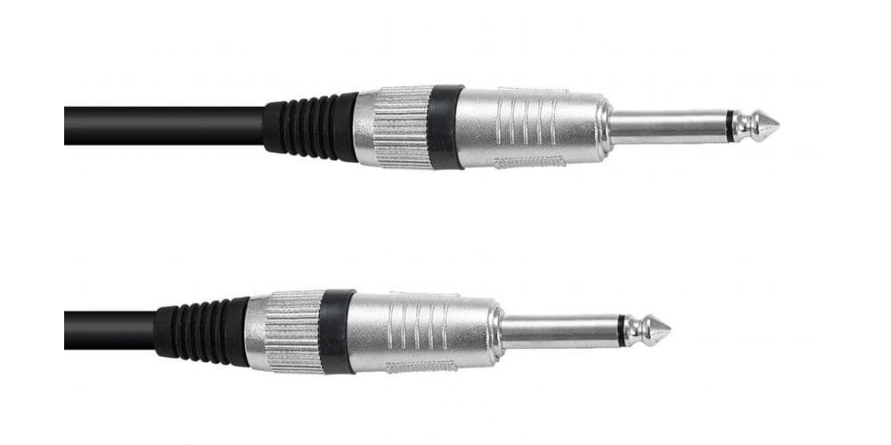 Omnitronic Cable Jack 6.3 mono 1.5m Negro ROAD Cable Jack 6.3 mono 1.5m Negro ROAD