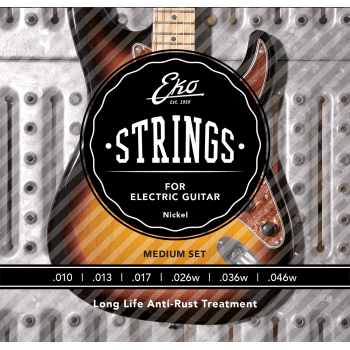 Eko nickel regular 10-46 cuerdas para guitarra electrica