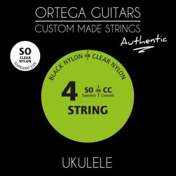 Ortega uka-so juego cuerdas ukelele