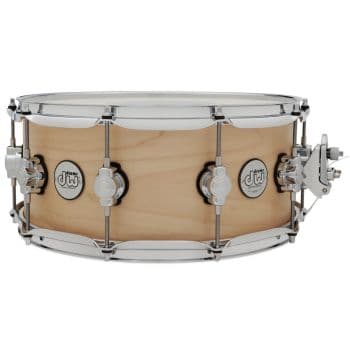 Drum workshop ddlm0614ssns caja 14x6 design series natural satin