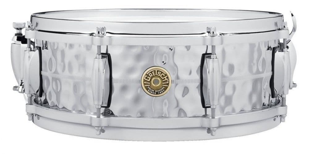Gretsch Drums GR820432 Caja USA Hammered Chrome Over Brass 14x5" ( REACONDICIONADO ) Caja USA Hammered Chrome Over Brass 14x5 Pulgadas